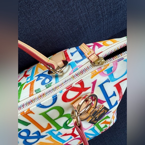 Dooney And Bourke Retro Graffica Handbag - Picture 4 of 13